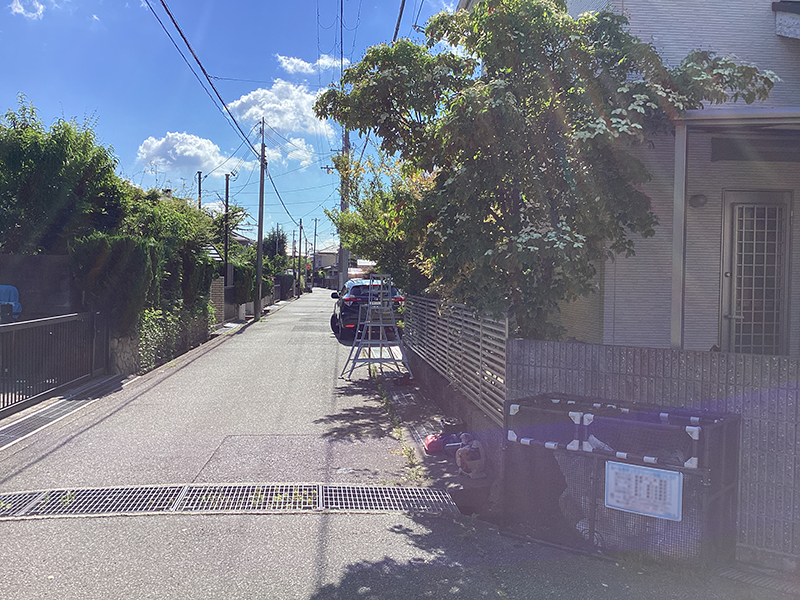 兵庫県宝塚市　個人邸　庭の樹々の剪定
