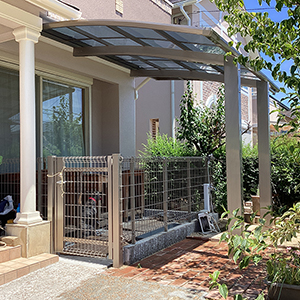 兵庫県川辺郡猪名川町　個人邸　犬の居住スペースのリフォーム工事