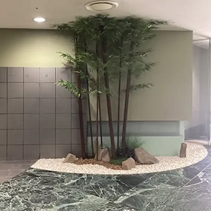 大阪府大阪市　店舗　グランドプリンスホテル大阪ベイ　様　お店の改装に伴う和庭の演出